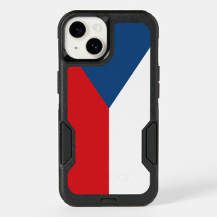 Patriotic OtterBox iPhone 14 Case, Czechia flag