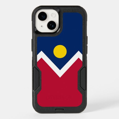 Patriotic OtterBox iPhone 14 Case Denver Flag