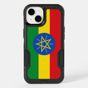 Patriotic OtterBox iPhone 14 Case, Ethiopia flag