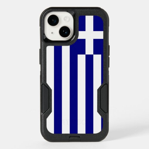 Patriotic OtterBox iPhone 14 Case Greece Flag