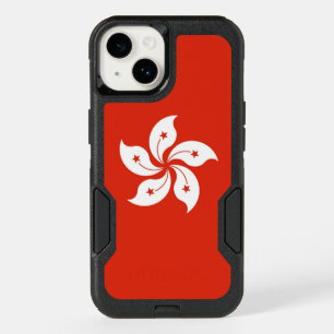 Patriotic OtterBox iPhone 14 Case, Hong Kong Flag
