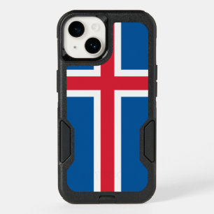 Patriotic OtterBox iPhone 14 Case, Iceland flag
