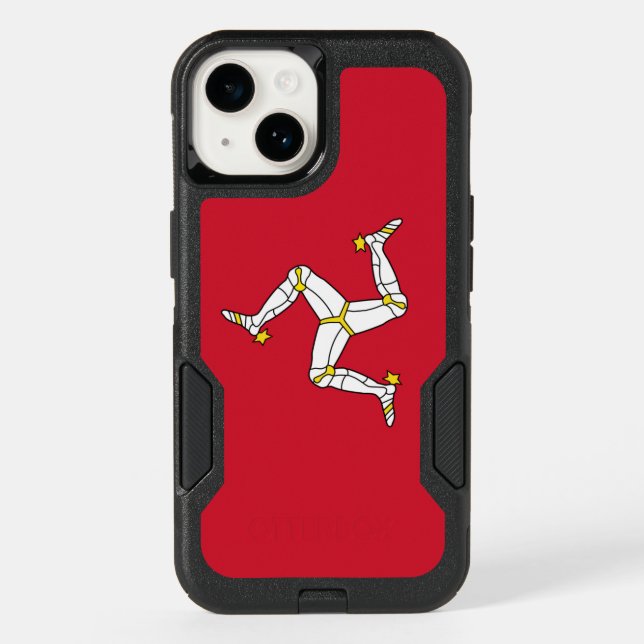 Patriotic OtterBox iPhone 14 Case, Isle of Man (Back)