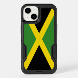 Patriotic OtterBox iPhone 14 Case, Jamaica flag