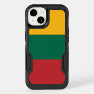 Patriotic OtterBox iPhone 14 Case, Lithuania flag