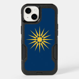 Patriotic OtterBox iPhone 14 Case, Macedonia flag