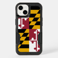 Patriotic OtterBox iPhone 14 Case, Maryland flag