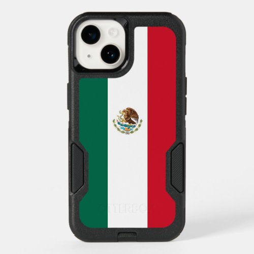 Patriotic OtterBox iPhone 14 Case Mexico flag