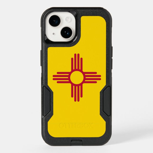 Patriotic OtterBox iPhone 14 Case, New Mexico (Back)