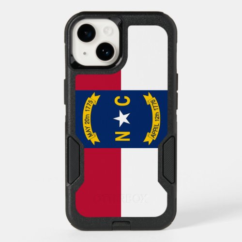 Patriotic OtterBox iPhone 14 Case North Carolina