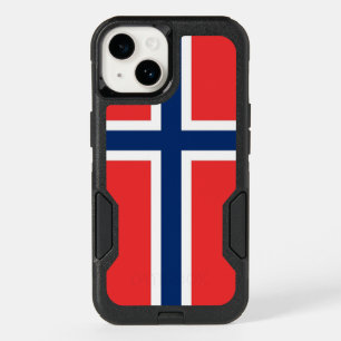 Patriotic OtterBox iPhone 14 Case, Norway flag