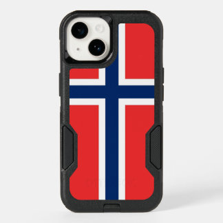 Patriotic OtterBox iPhone 14 Case, Norway flag