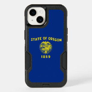 Patriotic OtterBox iPhone 14 Case, Oregon flag