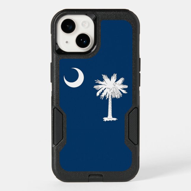 Patriotic OtterBox iPhone 14 Case, South Carolina (Back)
