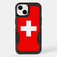 Patriotic OtterBox iPhone 14 Case, Switzerland