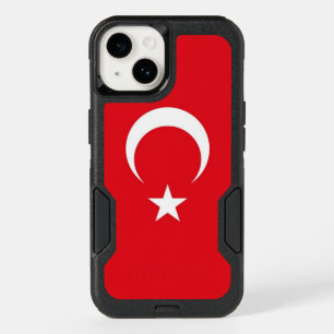 Patriotic OtterBox iPhone 14 Case, Turkey flag