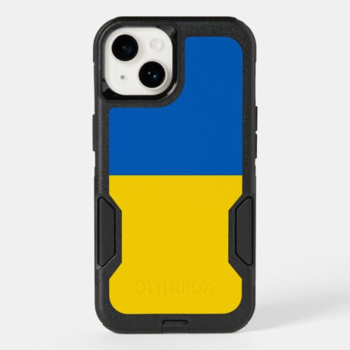 Patriotic OtterBox iPhone 14 Case Ukraine flag