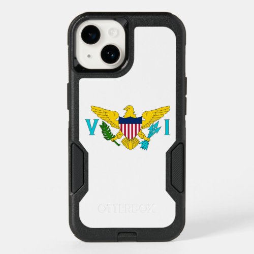 Patriotic OtterBox iPhone 14 Case Virgin Islands
