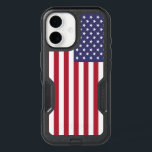 Patriotic OtterBox iPhone 16 Case with USA Flag<br><div class="desc">Add a touch of American pride to your tech with our exclusive OtterBox iPhone 16 case featuring the flag of the USA! Crafted with meticulous attention to detail, this case is more than just phone protection; it’s a celebration of America’s heritage and national identity. The vibrant design prominently displays the...</div>