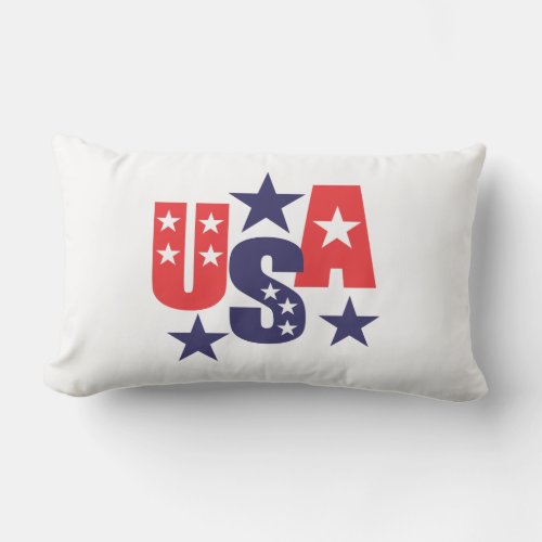 Patriotic Outdoor Throw Pillow 