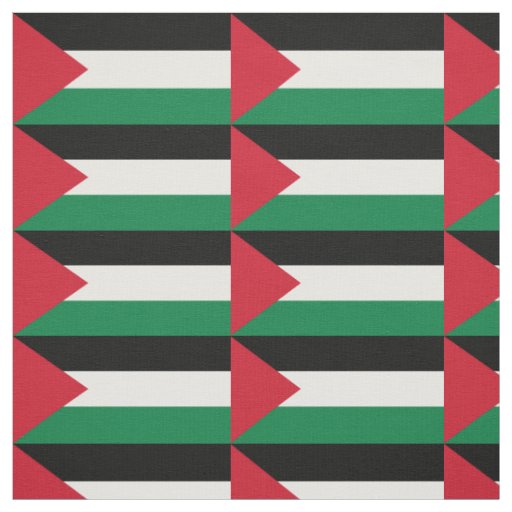 Patriotic Palestine Flag Fabric