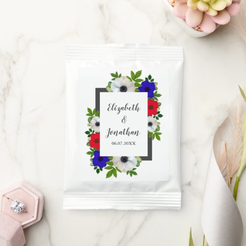 Patriotic Panda Anemone Wedding  Lemonade Drink Mix