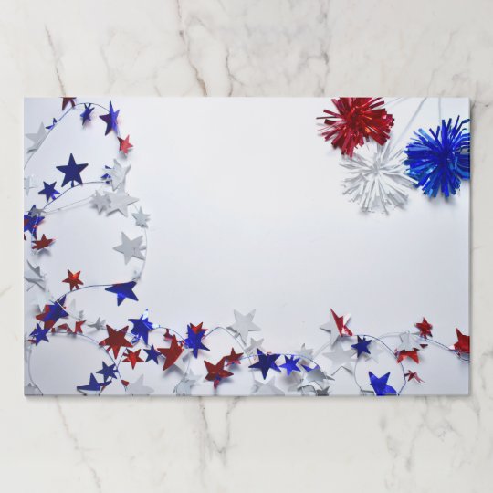 Patriotic Paper Placemat