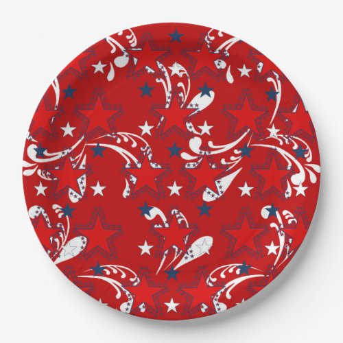 Patriotic Paper Plate