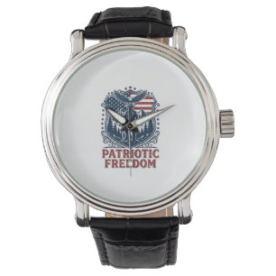 Patriotic Park Ranger Vector Graphic Tee_1 Watch