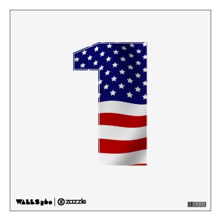 Patriotic Part 1 Of 4 Wall Decal