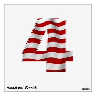 Patriotic Part 3 of 4 Wall Decal