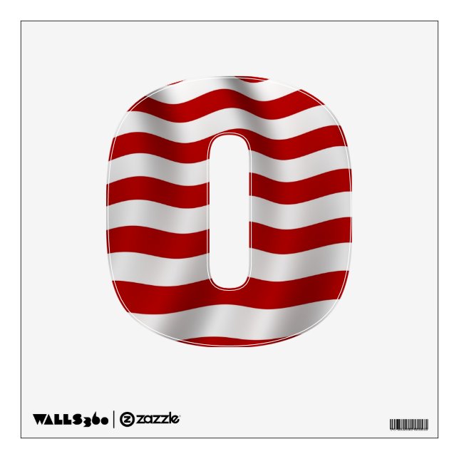 Patriotic Part 4 of 4 Wall Decal (Front)