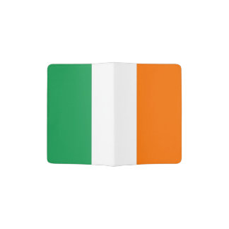 Patriotic Passport Holder with flag of Ireland