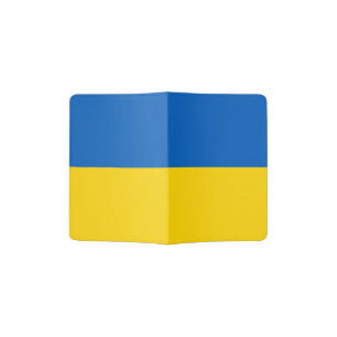 Patriotic Passport Holder with flag of Ukraine