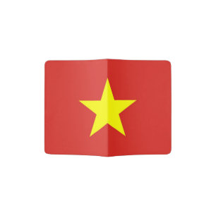 Patriotic Passport Holder with Vietnam flag