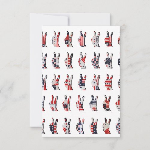 Patriotic Peace Announcements