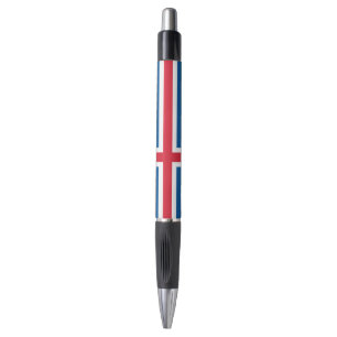 Patriotic Pen with flag of Iceland