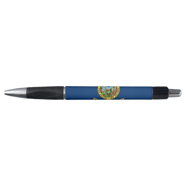 Patriotic Pen with flag of Idaho State, U.S.A. (Front)