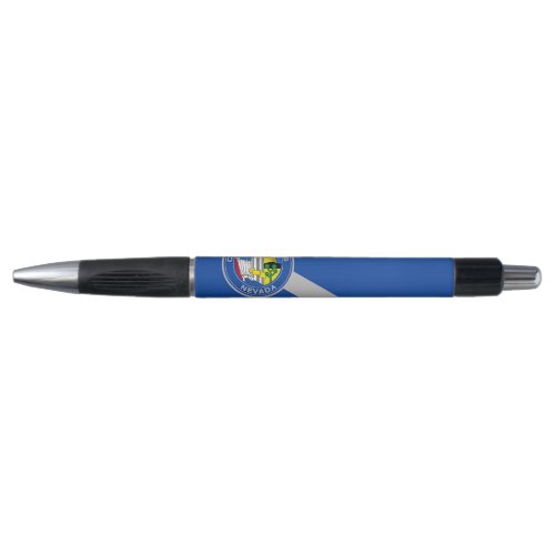 Patriotic Pen with flag of Las Vegas USA