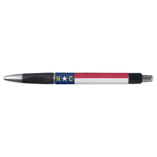 Patriotic Pen with flag of North Carolina USA