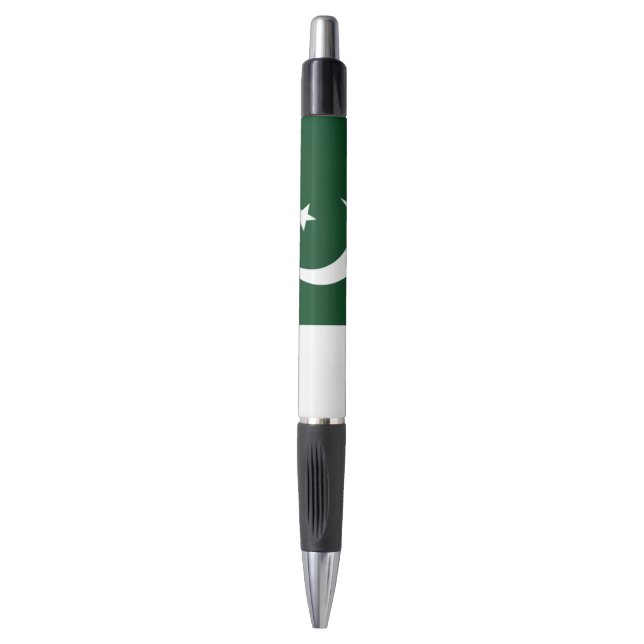 Patriotic Pen with flag of Pakistan (Front Vertical)