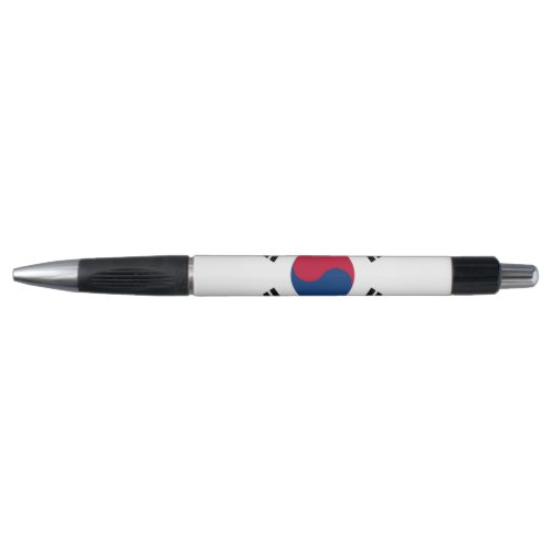 Patriotic Pen with flag of South Korea