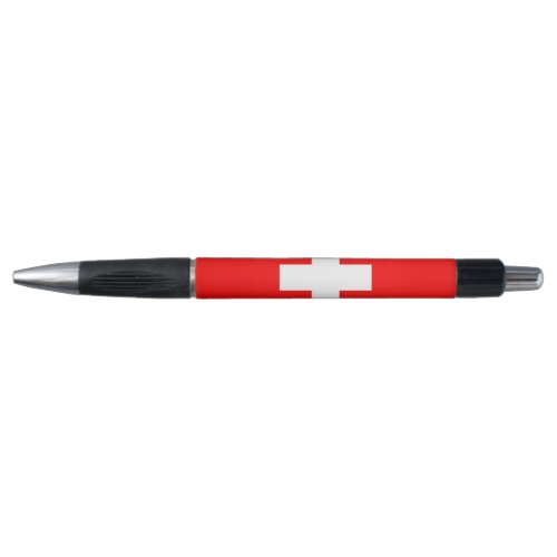 Patriotic Pen with flag of Switzerland