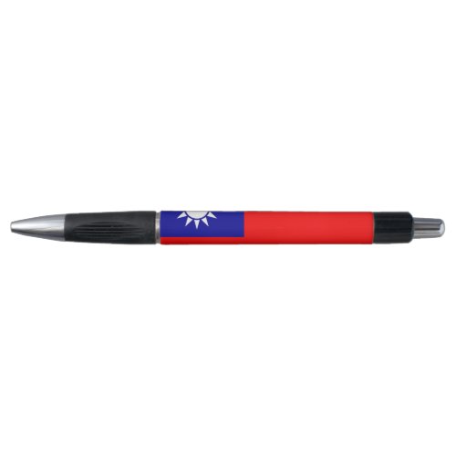 Patriotic Pen with flag of Taiwan