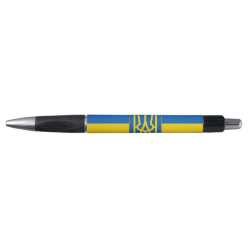 Patriotic Pen with flag of Ukraine