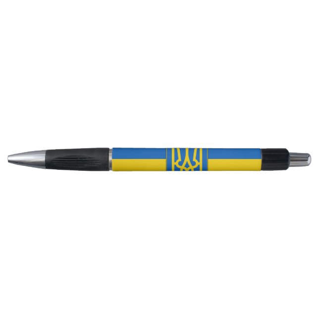 Patriotic Pen with flag of Ukraine (Front)