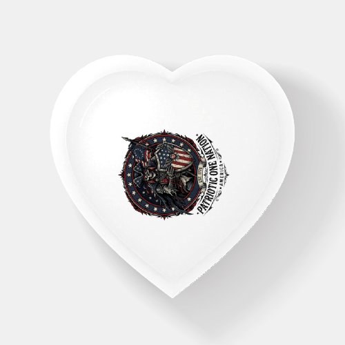 Patriotic Phantom Patriot Horror Monster Patriot 4 Paperweight