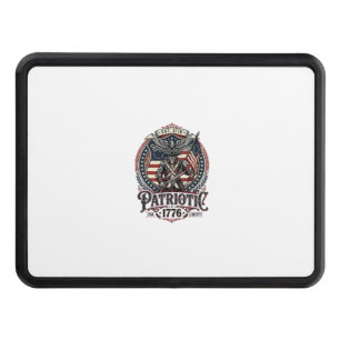 Patriotic Phantom Patriot Horror Monster Patriot I Hitch Cover
