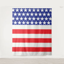 Patriotic Photo Background Tapestry