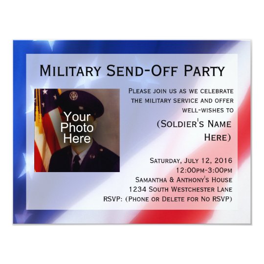 Send Off Invitation Wording 2